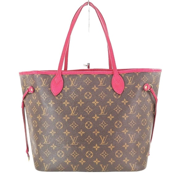 Louis Vuitton Monogram Brown and Pink Tote - Picture 2 of 11